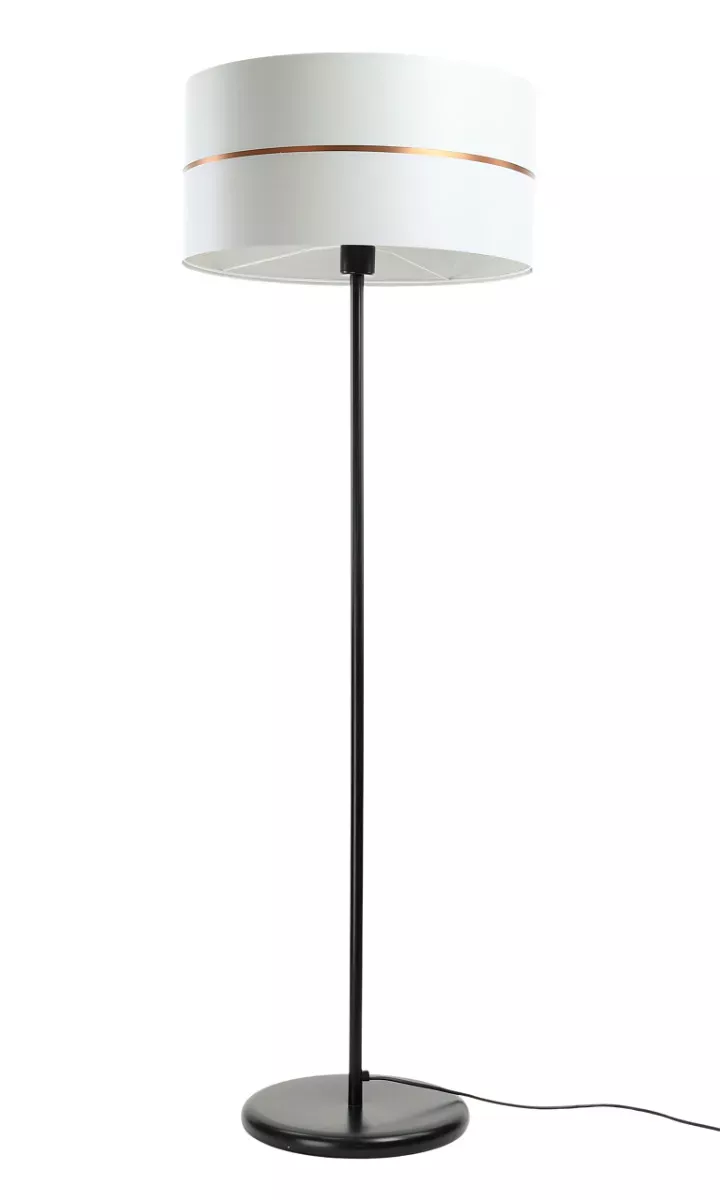 Lampa stojąca SIMPLY GLAMOUR biała