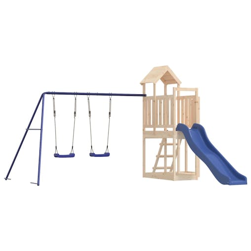 NNEVL Outdoor Playset Solid Wood Pine