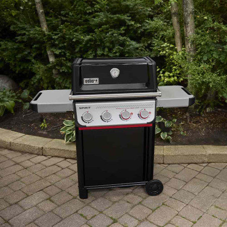 Pack barbecue gaz Spirit E-425 plancha   housse de protection - Weber