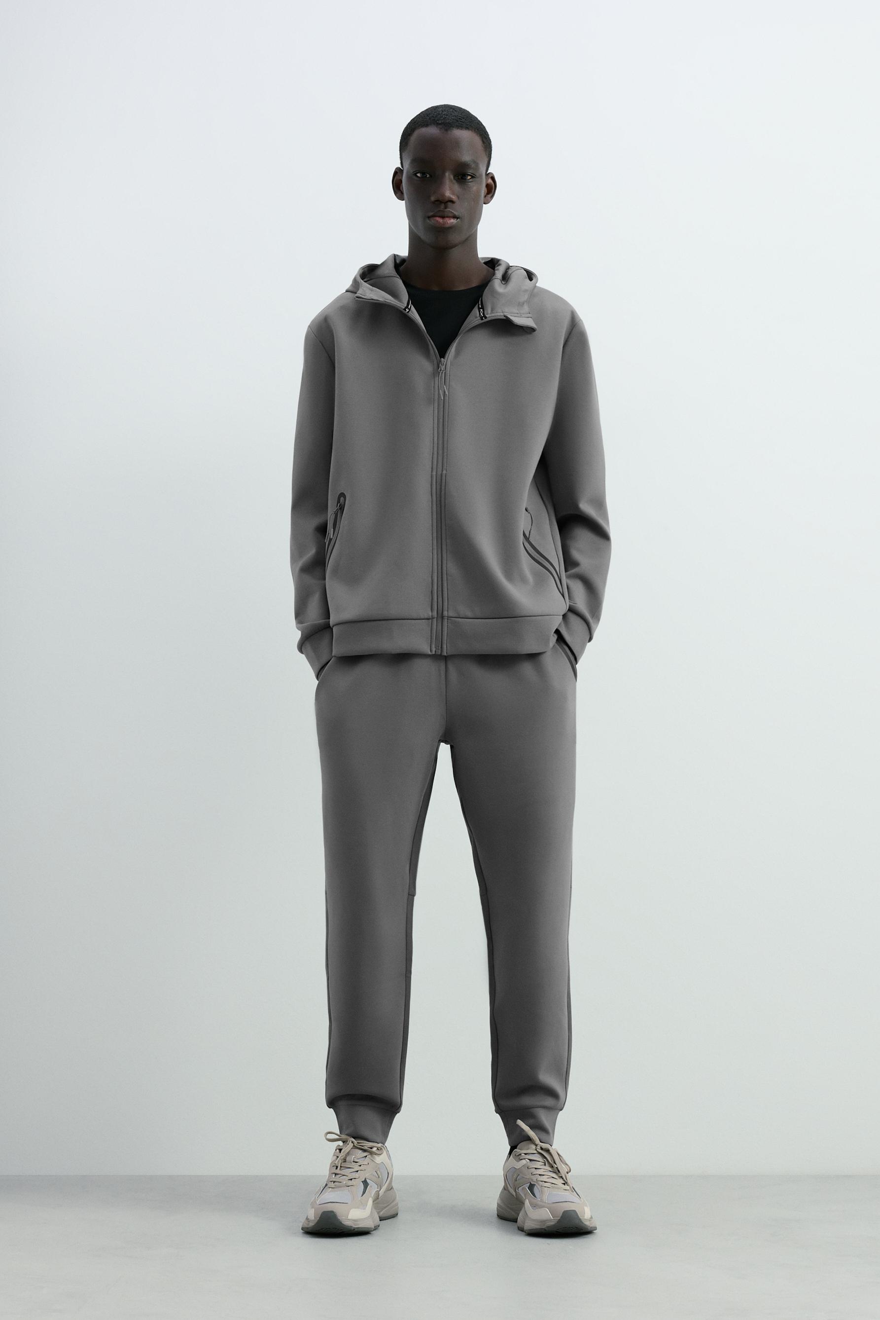 Sudadera cremallera interlock