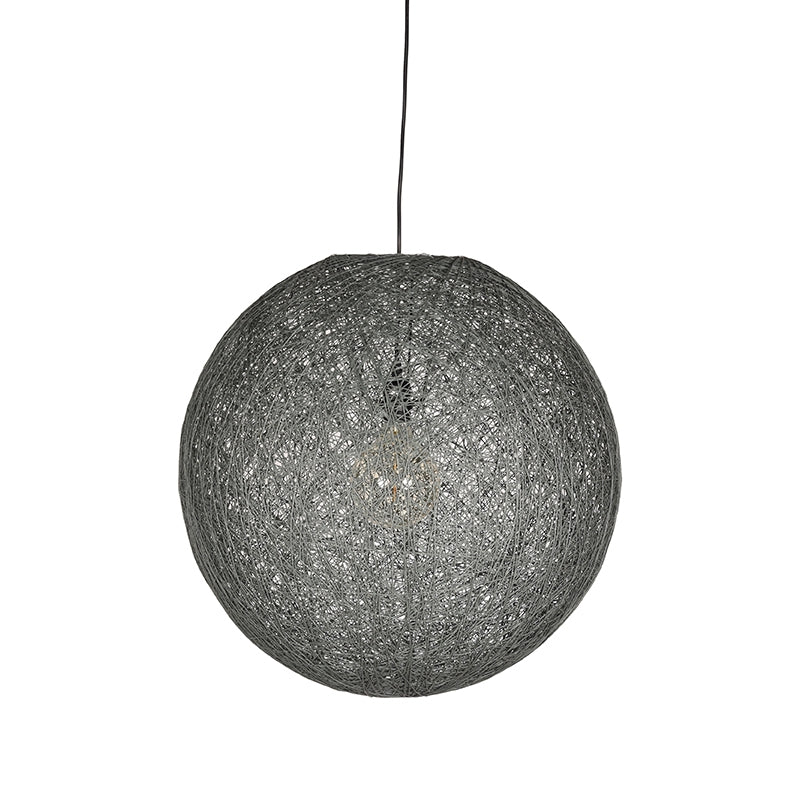 LABEL51 - Hanglamp Twist 45x - Grijs Vlas
