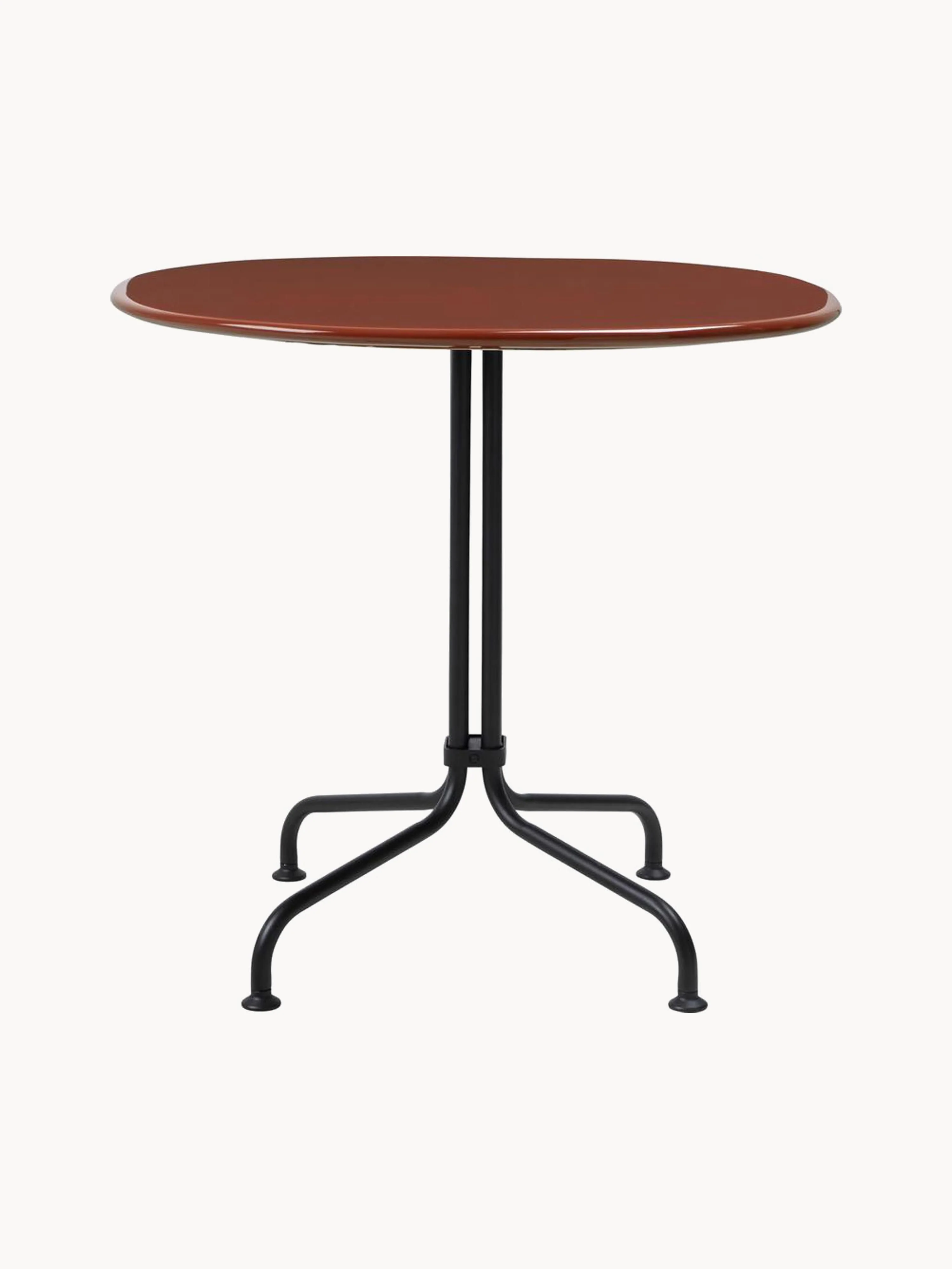 Runder Bistro-Tisch Carmel mit Keramikplatte, Ø 75 x H 63 cm