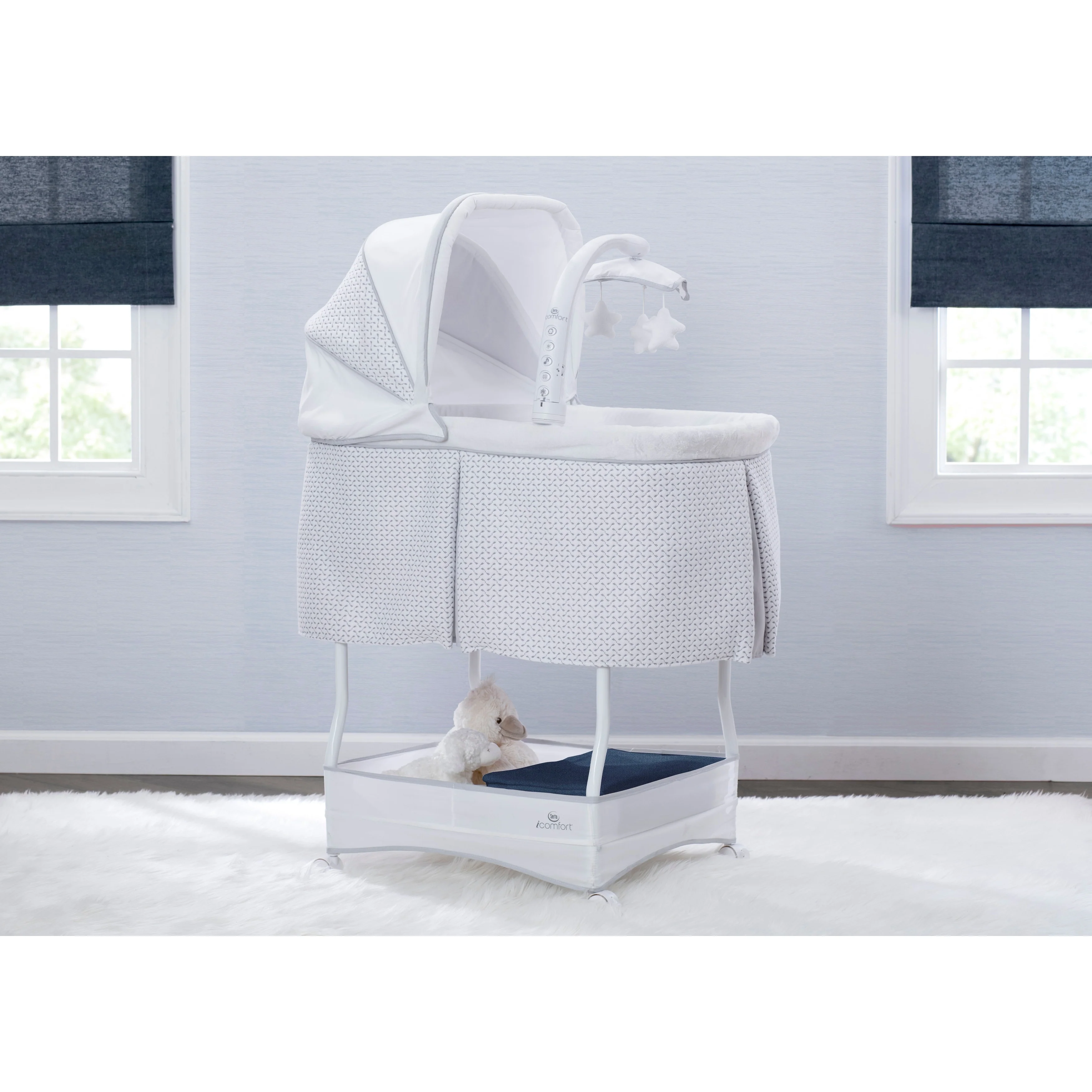Serta iComfort Auto Glide Bassinet, Cameron