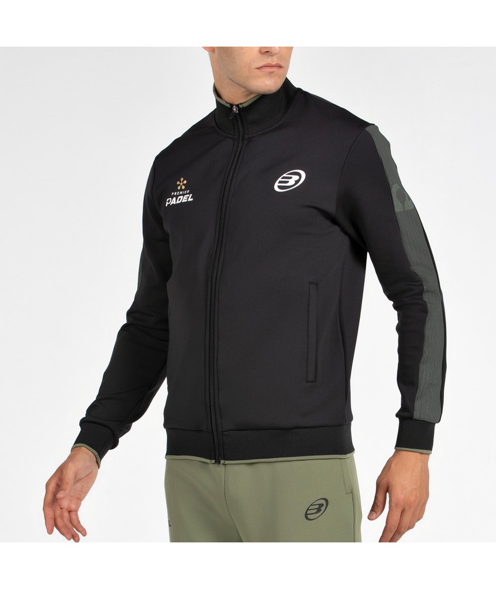 SUDADERA BULLPADEL PINDARO NEGRO
