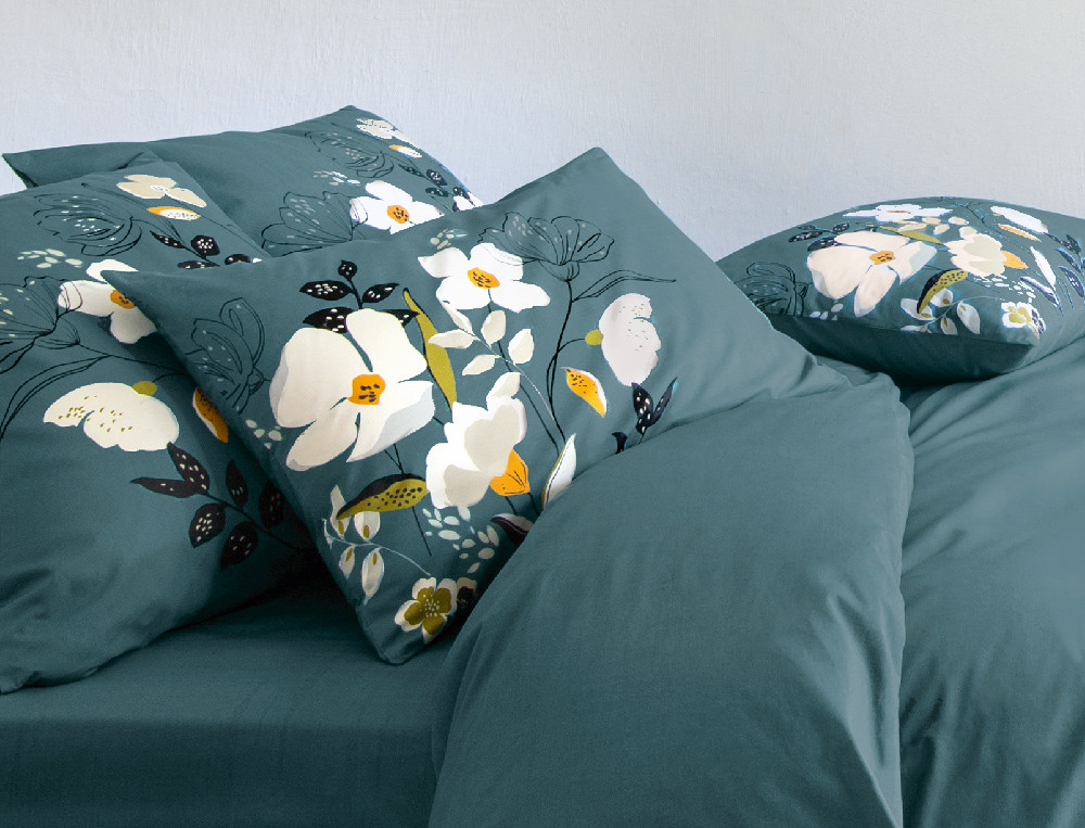 Linge de litFleurs de Tiaré