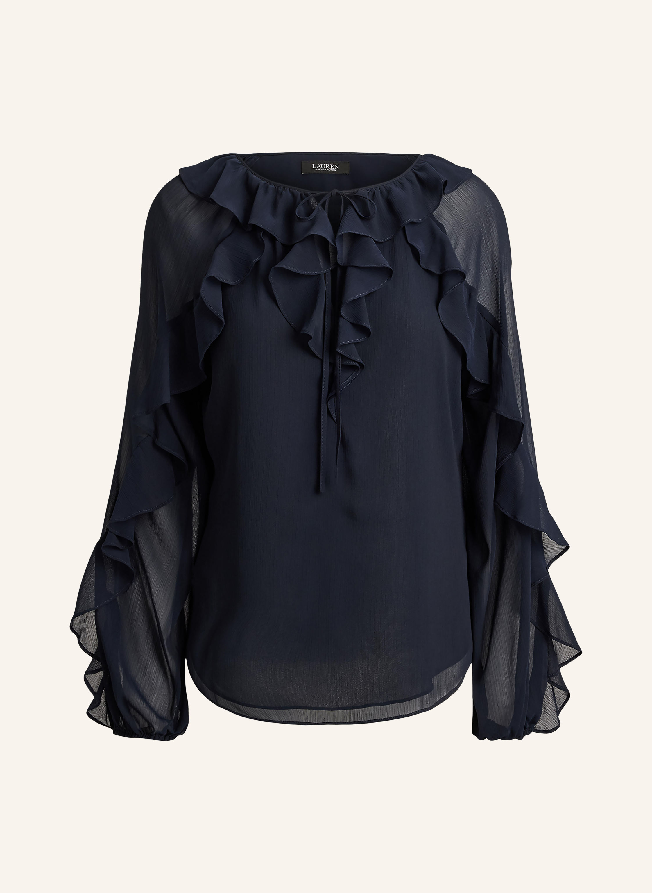 LAUREN RALPH LAUREN Blusenshirt mit Volants