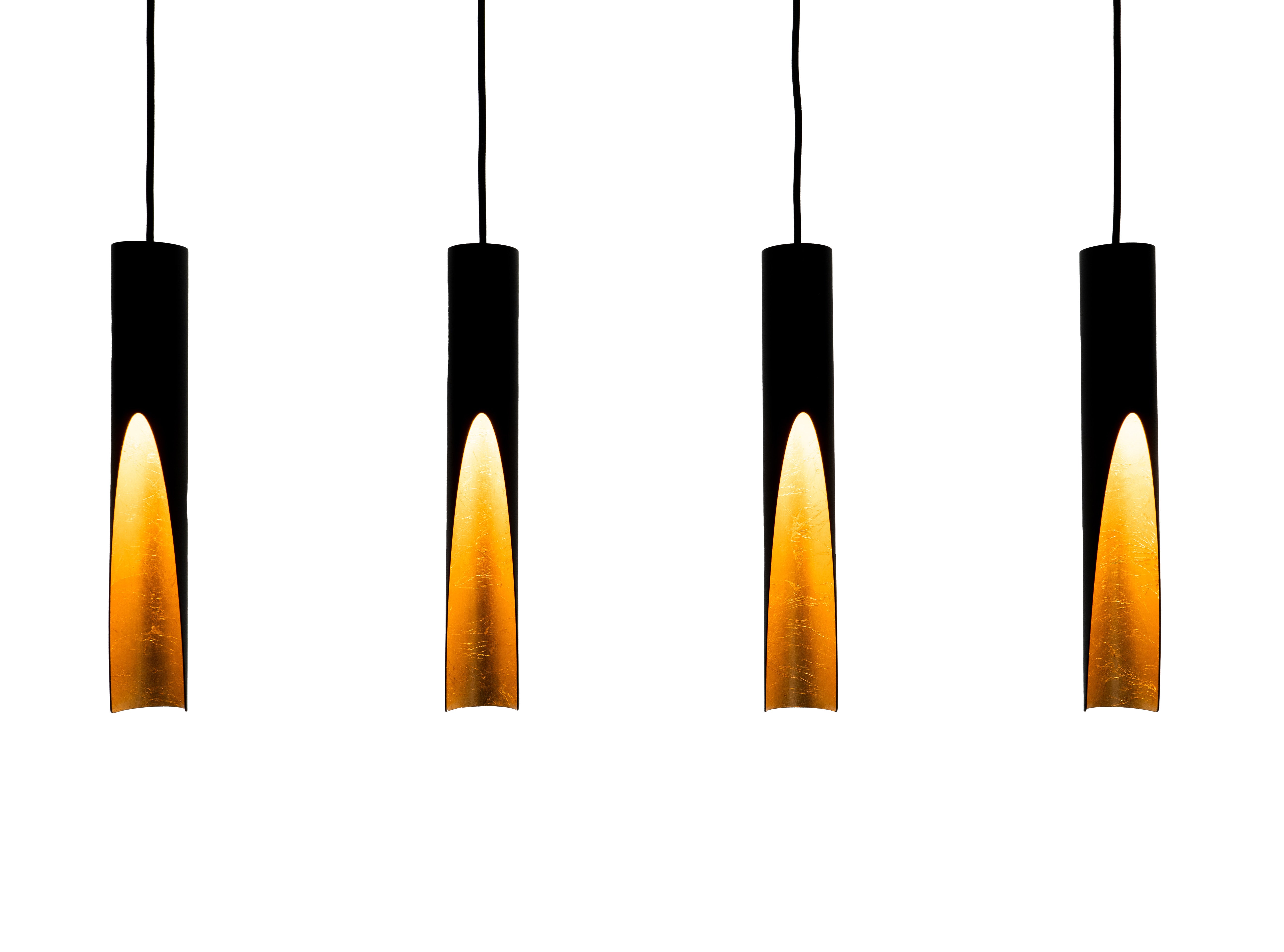 EGLO hanglamp Barbotto - gu10 - zwart, goud