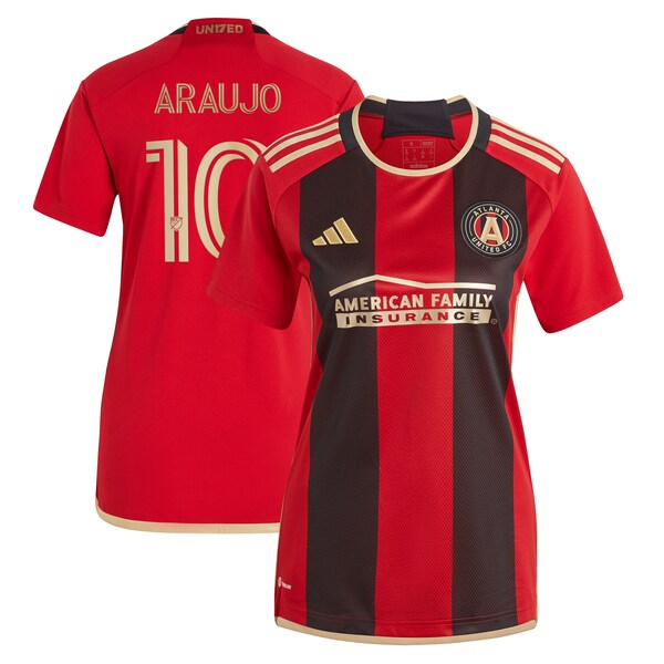 Luiz Araújo Atlanta United FC adidas Women's 2024 The 17s' Kit Replica Jersey - Black
