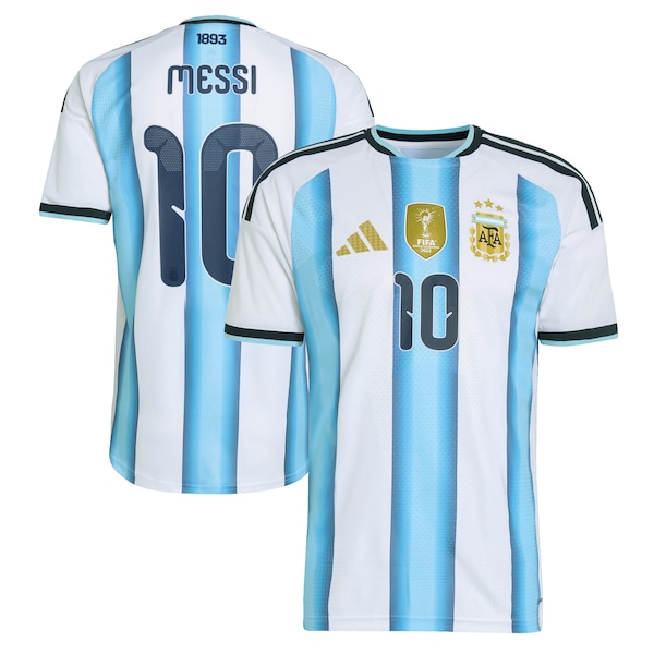 Lionel Messi Argentina National Team adidas FIFA x World Cup 2022 Winners Authentic Player Jersey - White