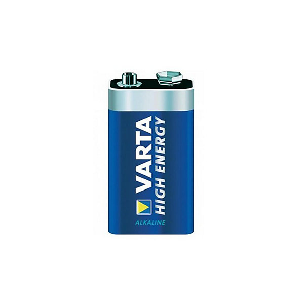 2 piles 9V Varta , 6f22 high energy