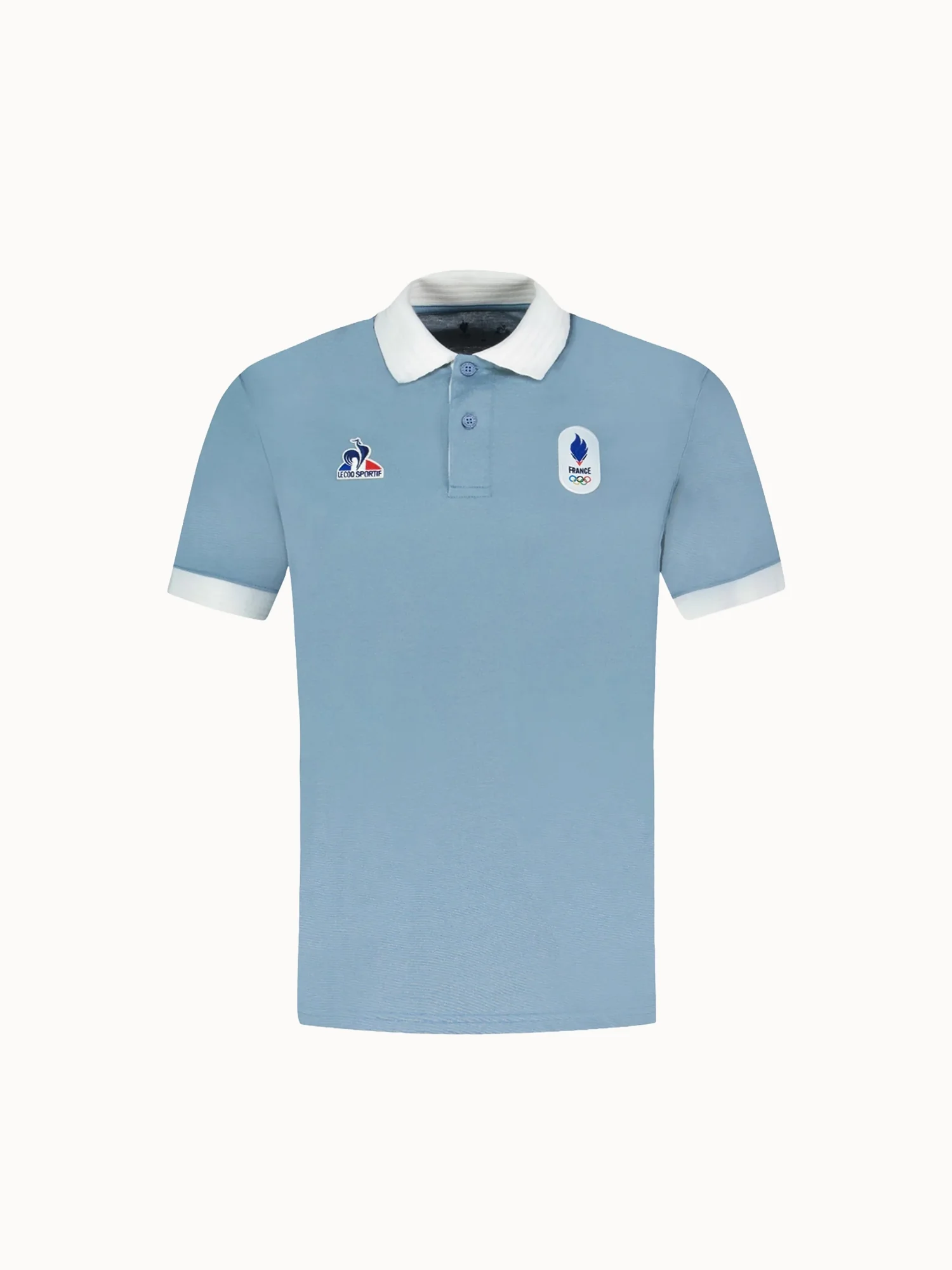 Polo en jersey technique brillant JO Milano-Cortina 2026