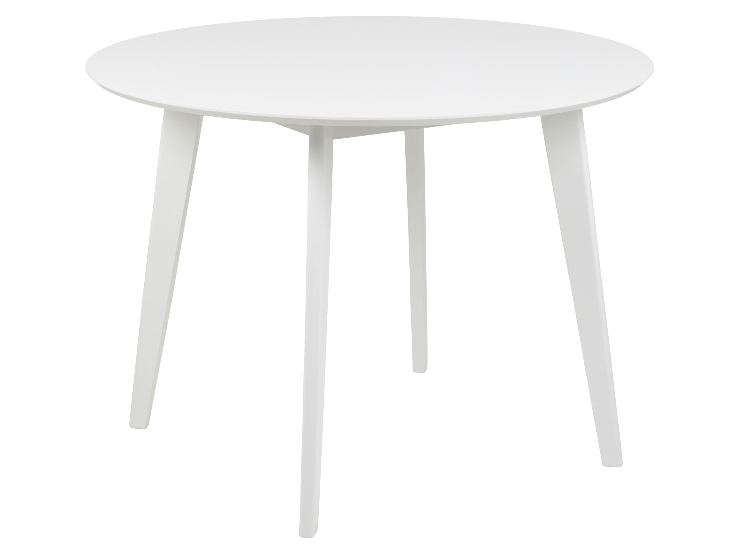 Stół okrągły 105 cm Lumo, kolor biały