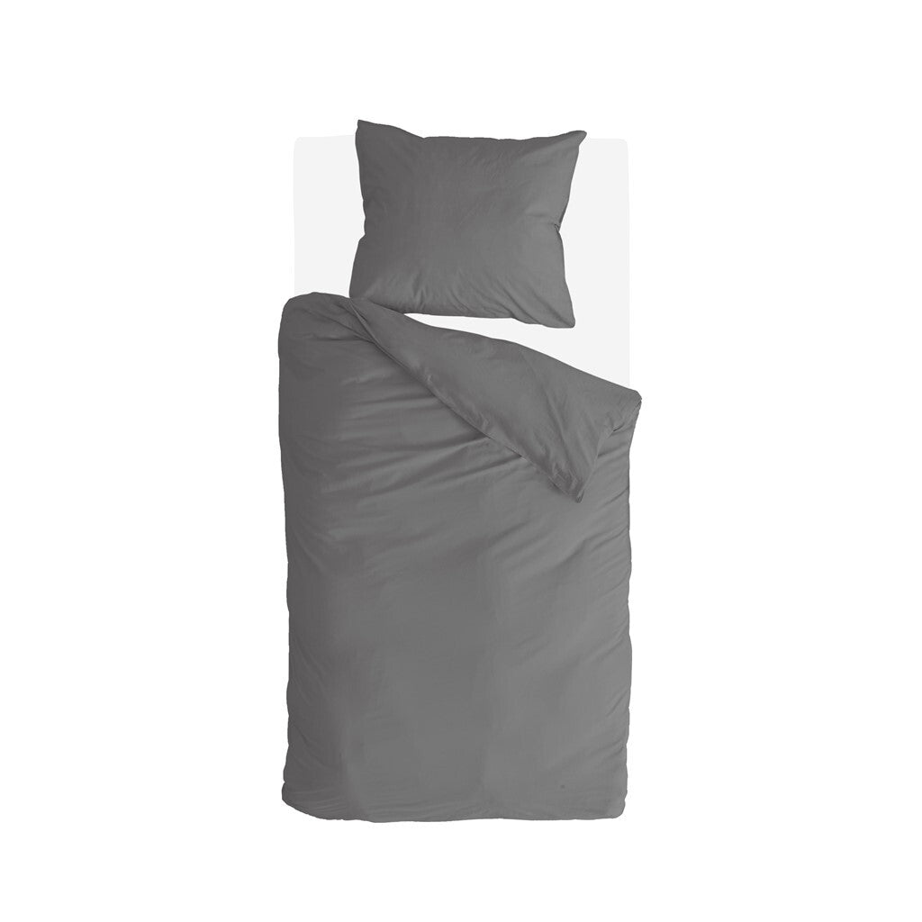 Byrklund - Dekbedovertrek Sleep Softly - 140x220 cm - Off Black