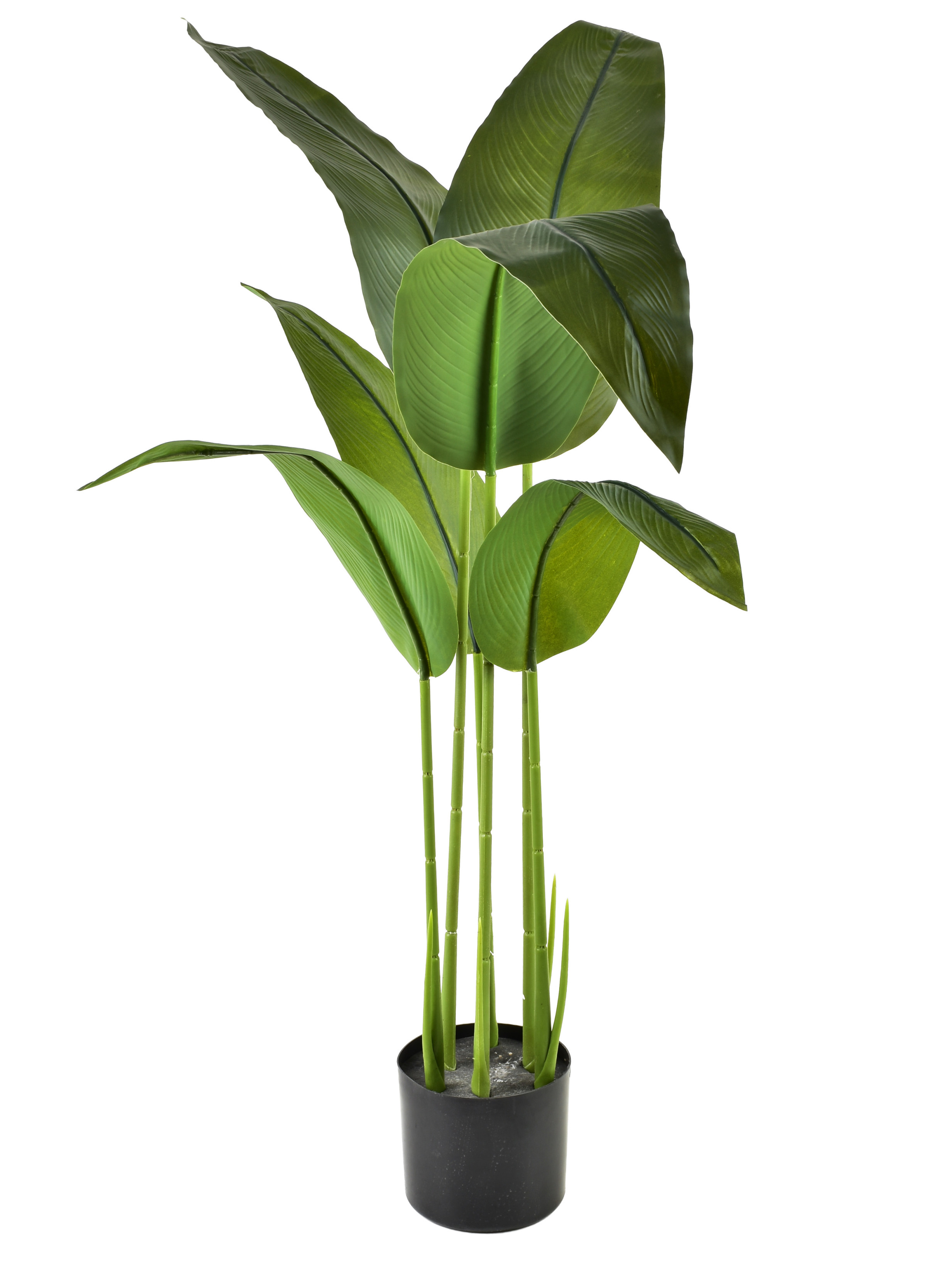 VIRIDIS Kwiat sztuczny Bananowiec 120cm
