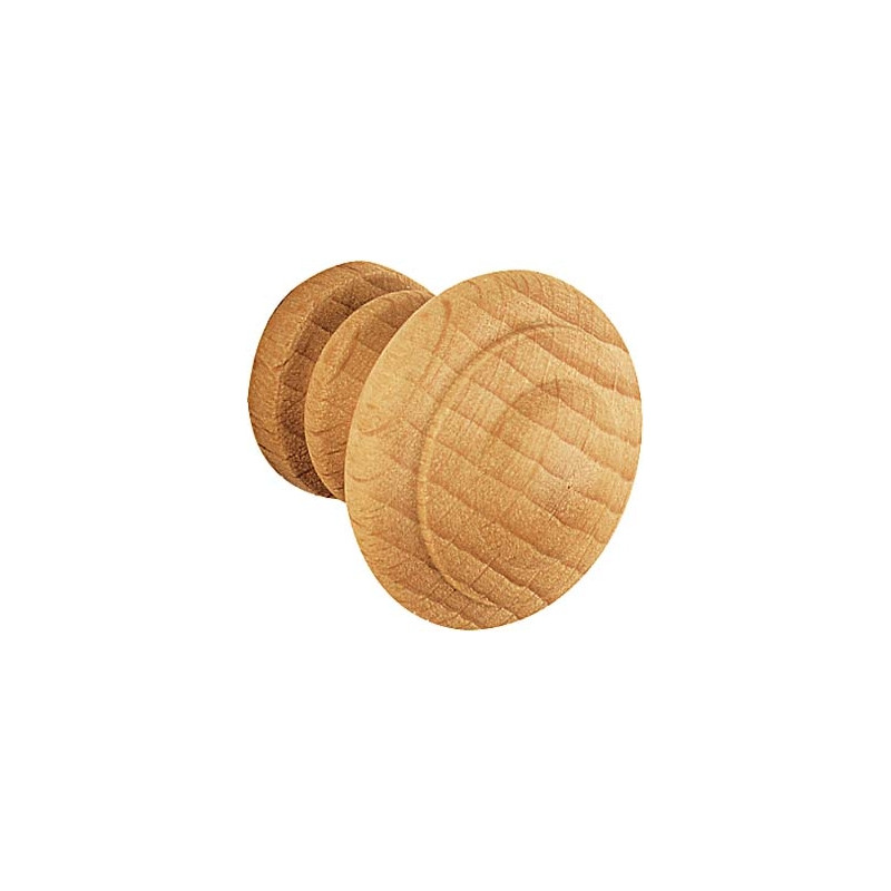 Bouton rond en hêtre Ø 25 mm LINEA BERTOMANI