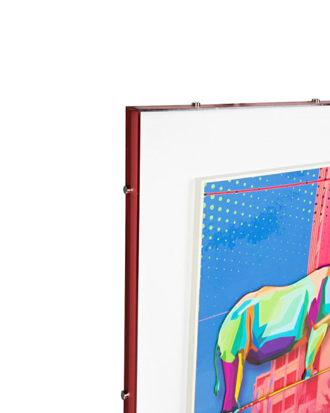 Obraz RHINO IN THE CITY 88 x 110 cm