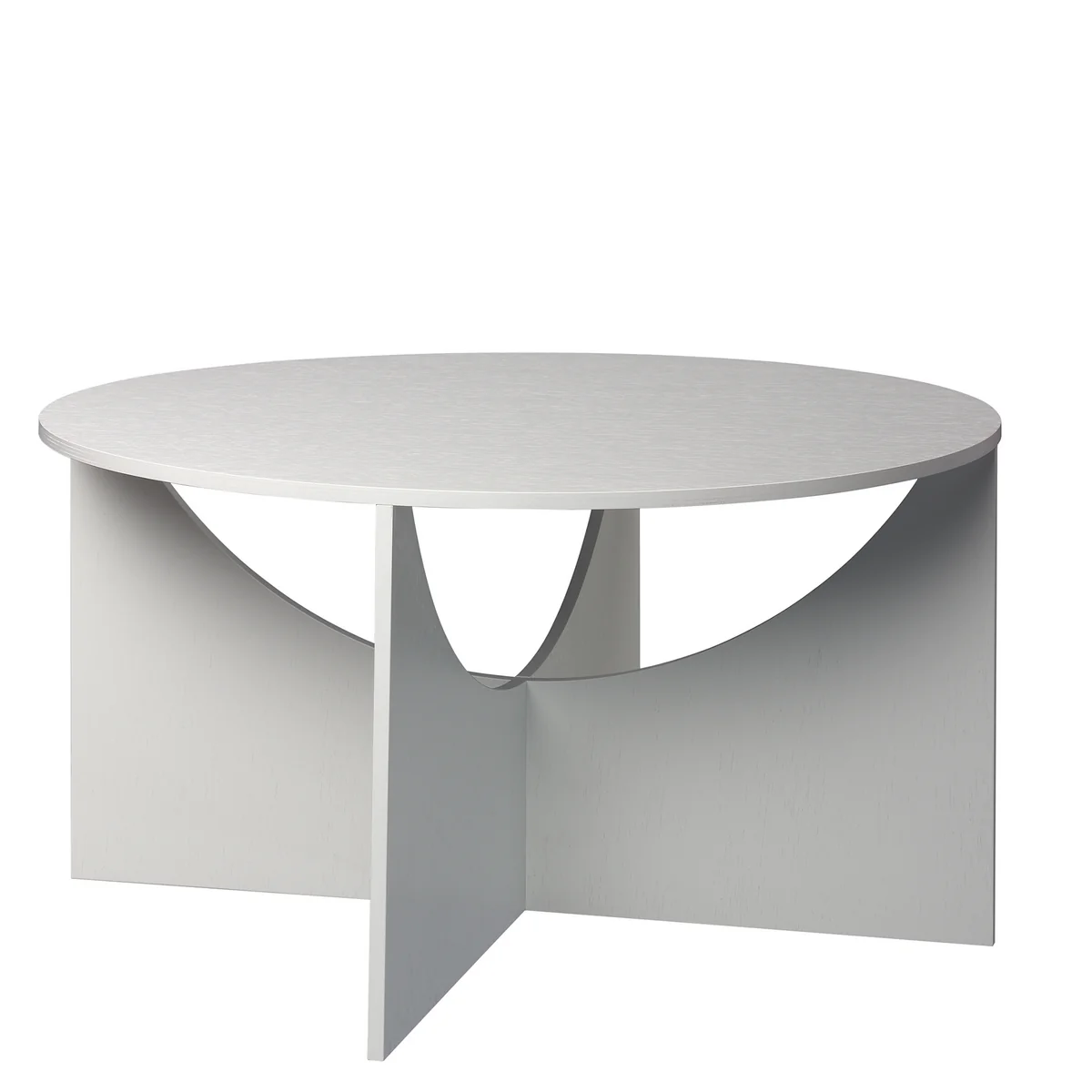 e15 - Charlotte Couchtisch, H 40 cm, signalweiß