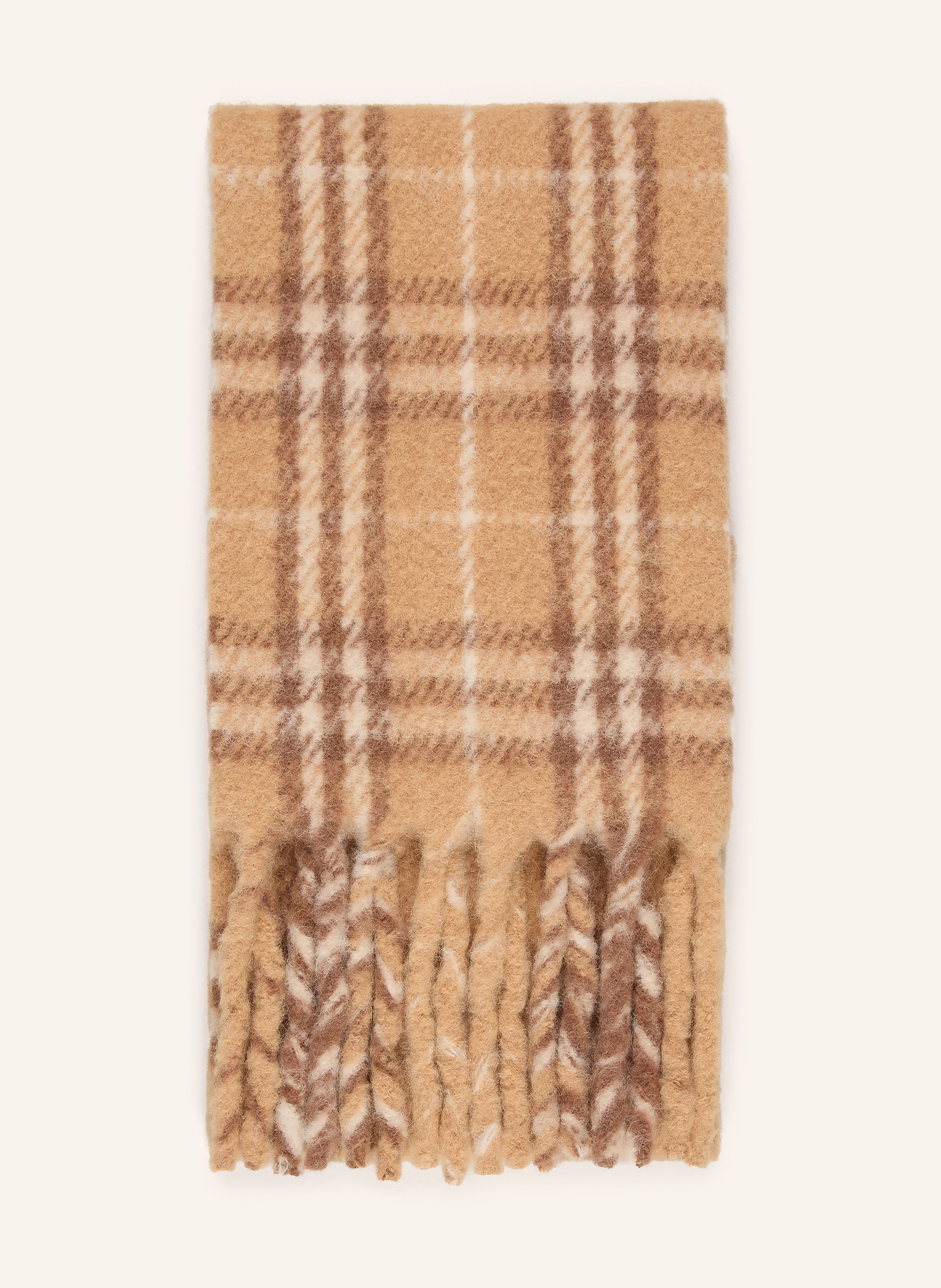 BURBERRY Schal mit Alpaka