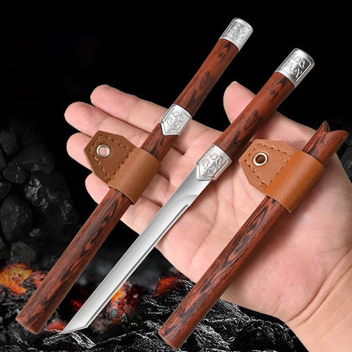 NNEOBA 3-Piece Stainless Steel Sharp Fruit Knife Set