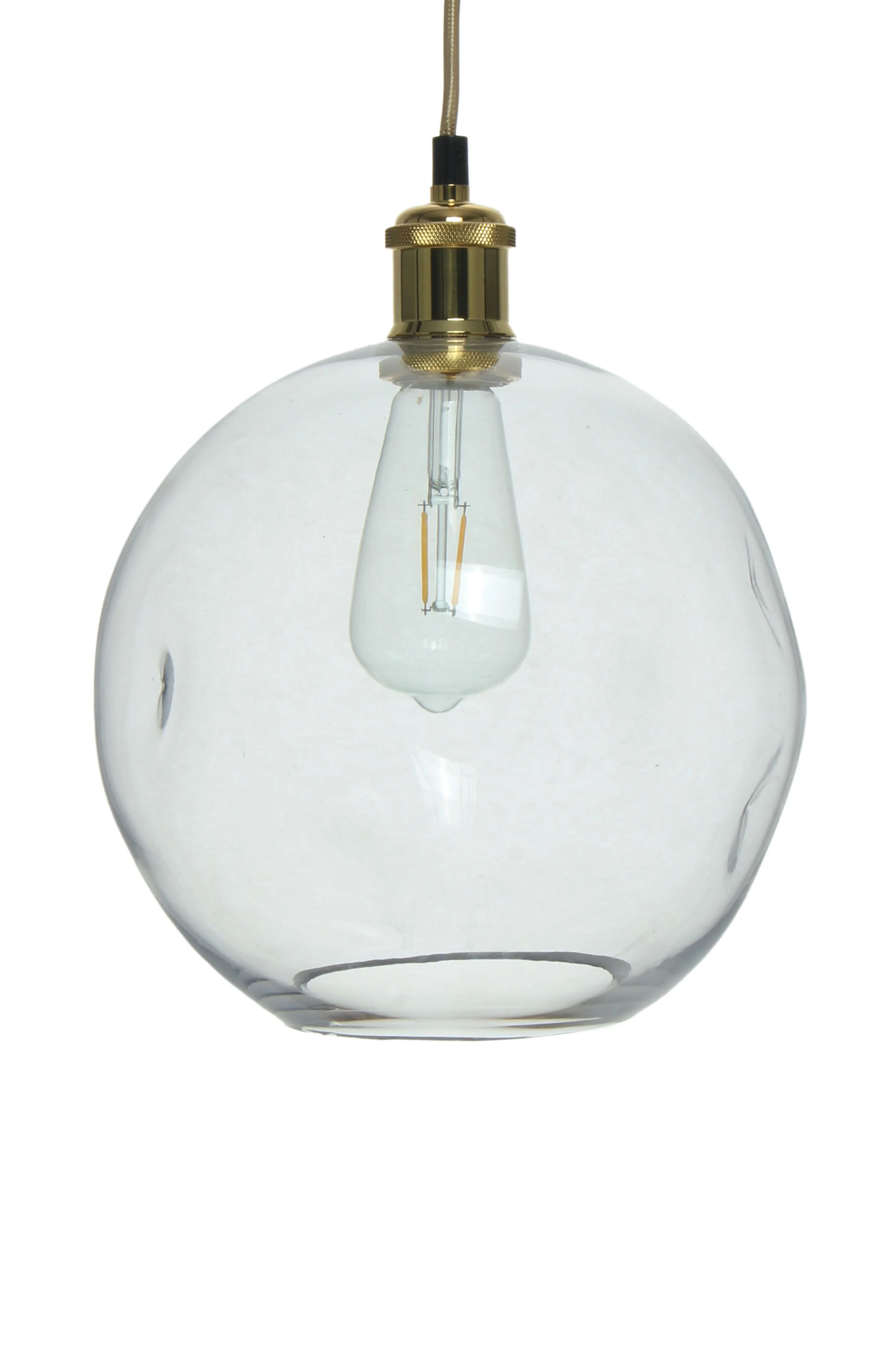 Glazen hanglamp Natalie rond