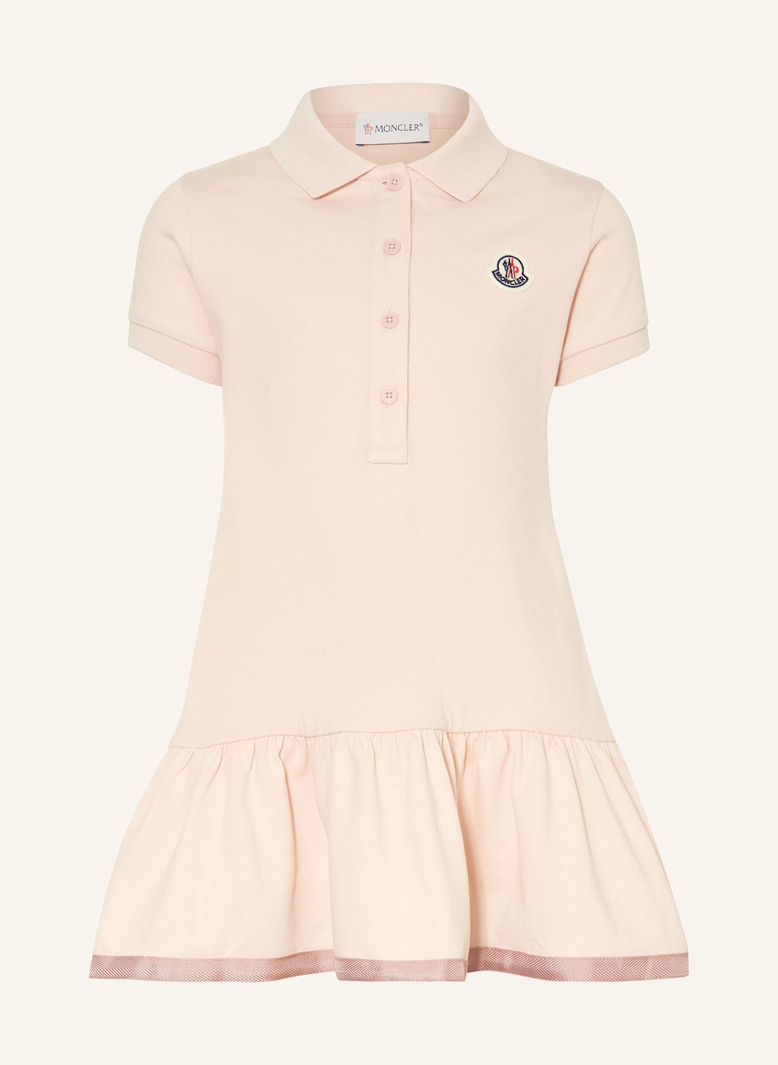 MONCLER enfant Piqué-Polokleid