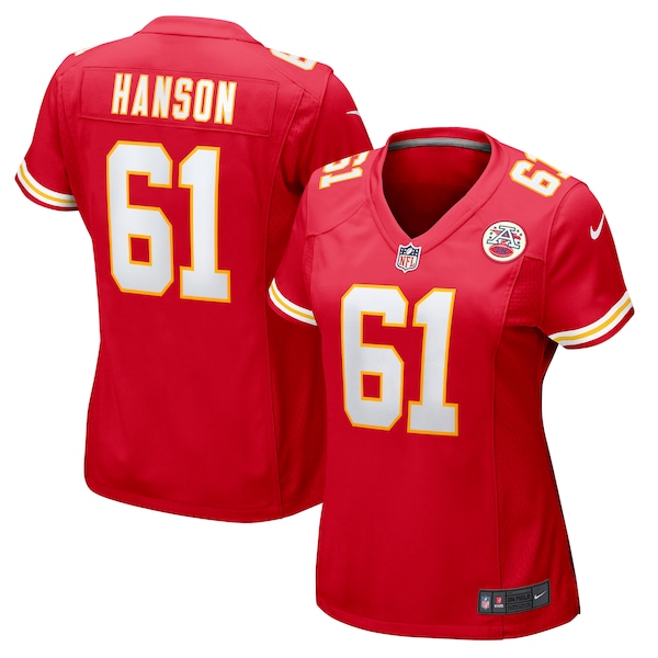 C.J. Hanson Kansas City Chiefs Nike Women's  Game Jersey -  Red