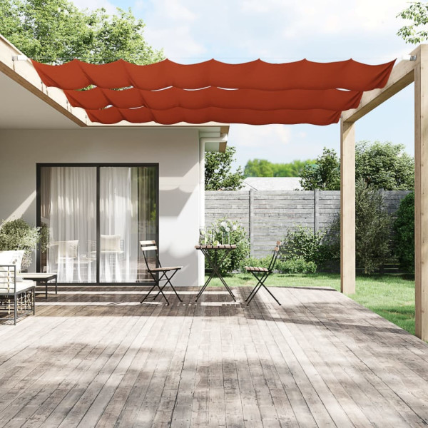 Markiza pionowa Czerwony 60 x 1000 cm vidaXL