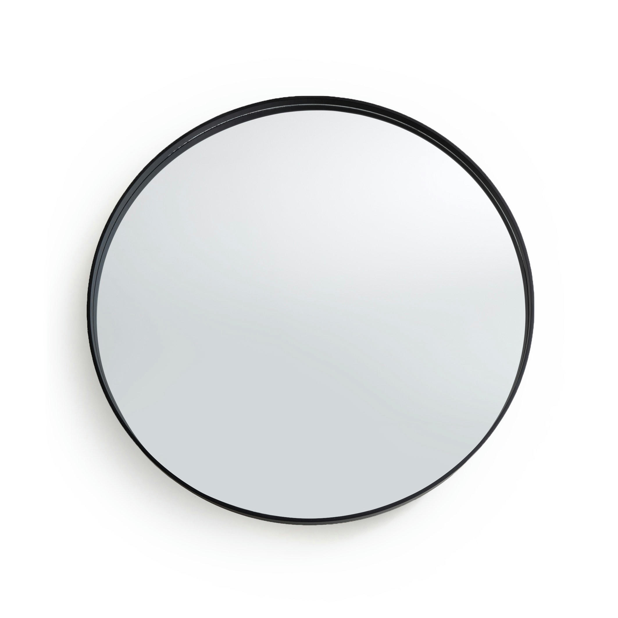 Miroir rond noir Ø100 cm, Alaria