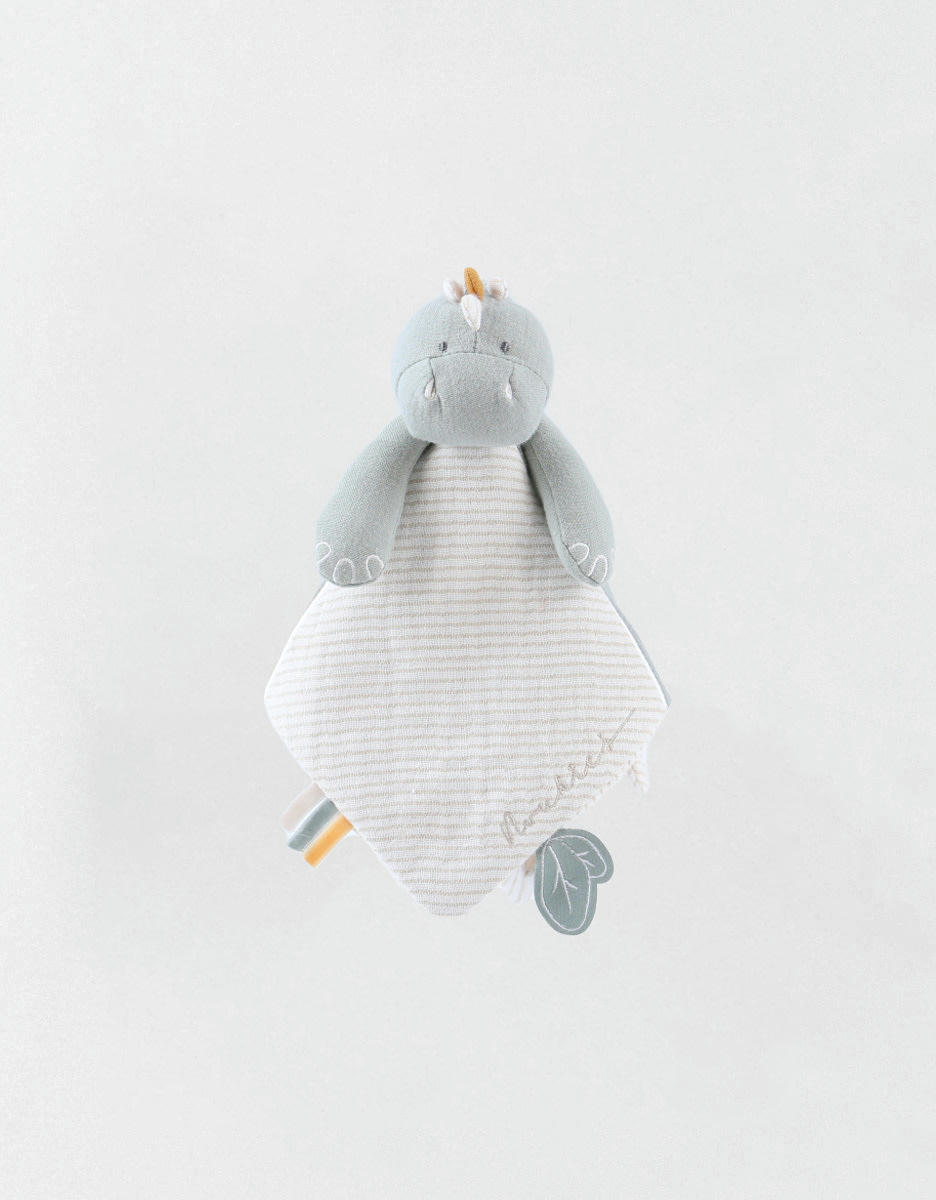 - Doudou Stegi en mousseline BIO, eucalyptus