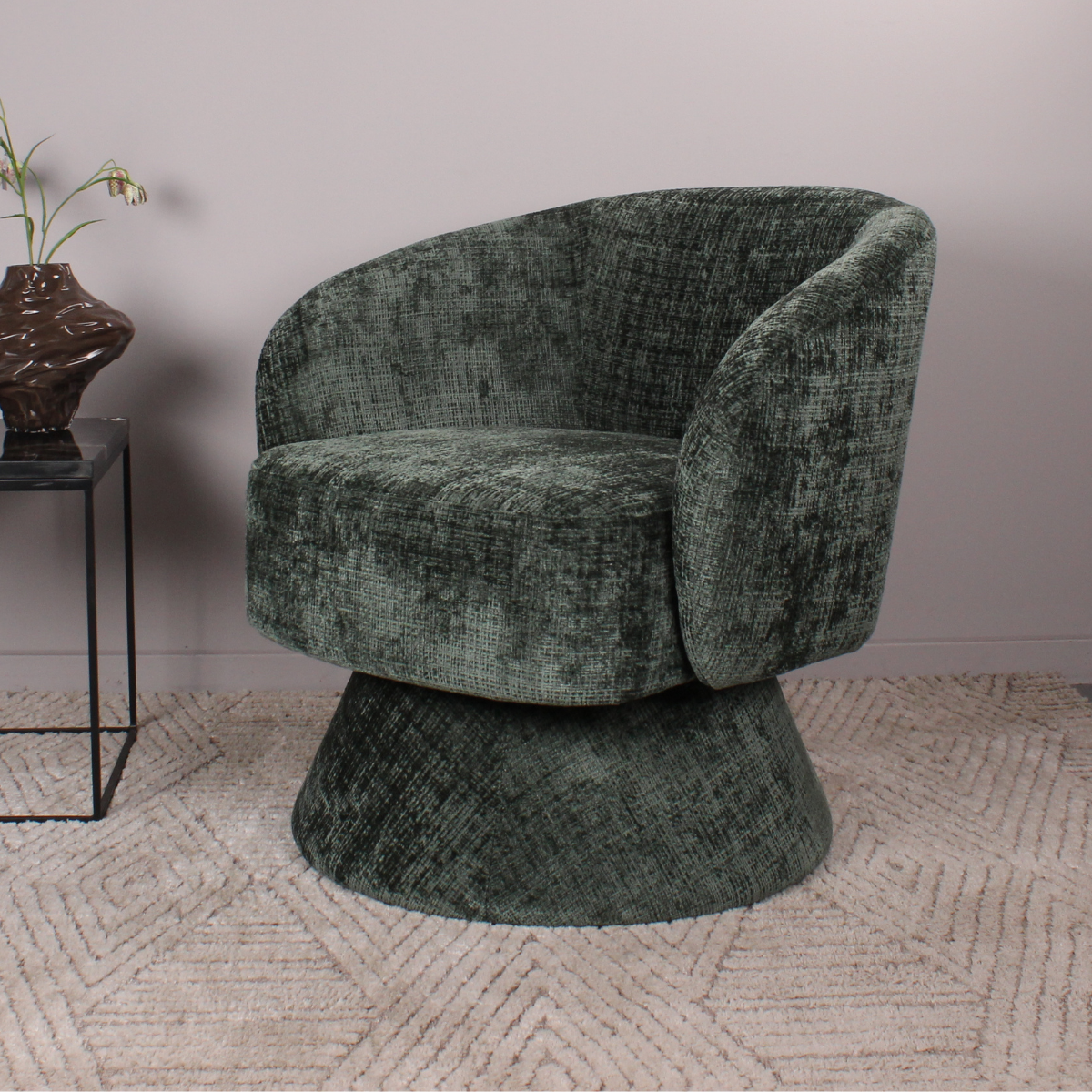 DS4U - Kenny gestoffeerde fauteuil - groen