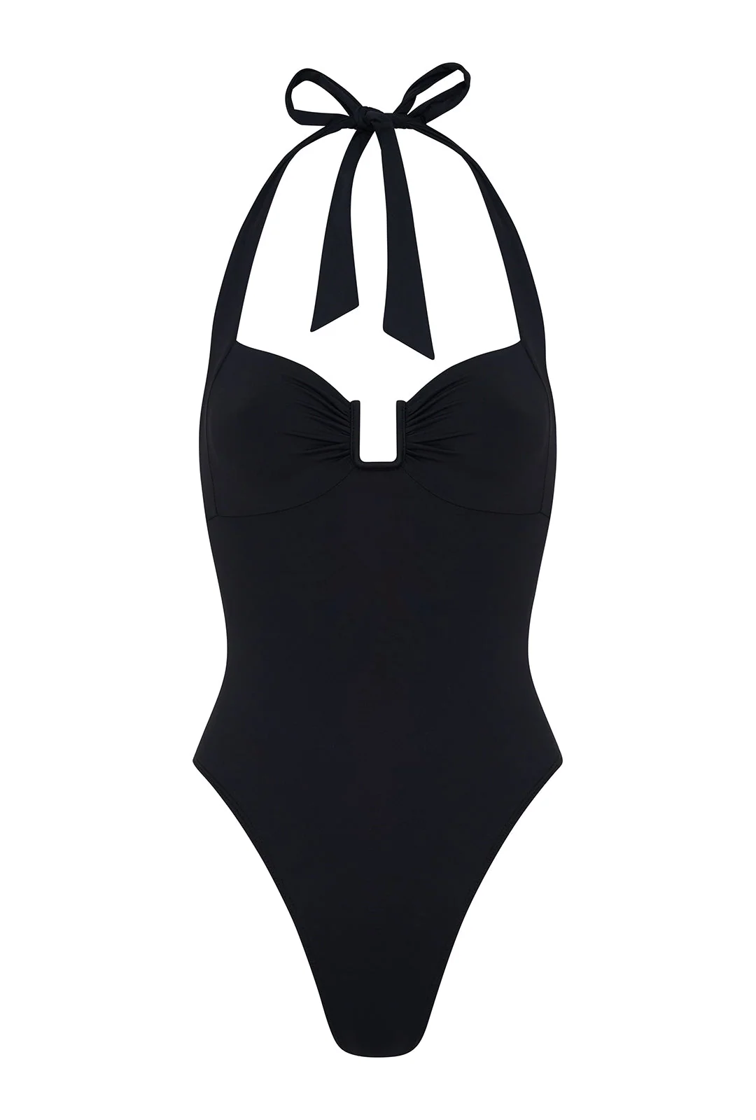 Costa Smeralda One piece - Black (Soft Touch)