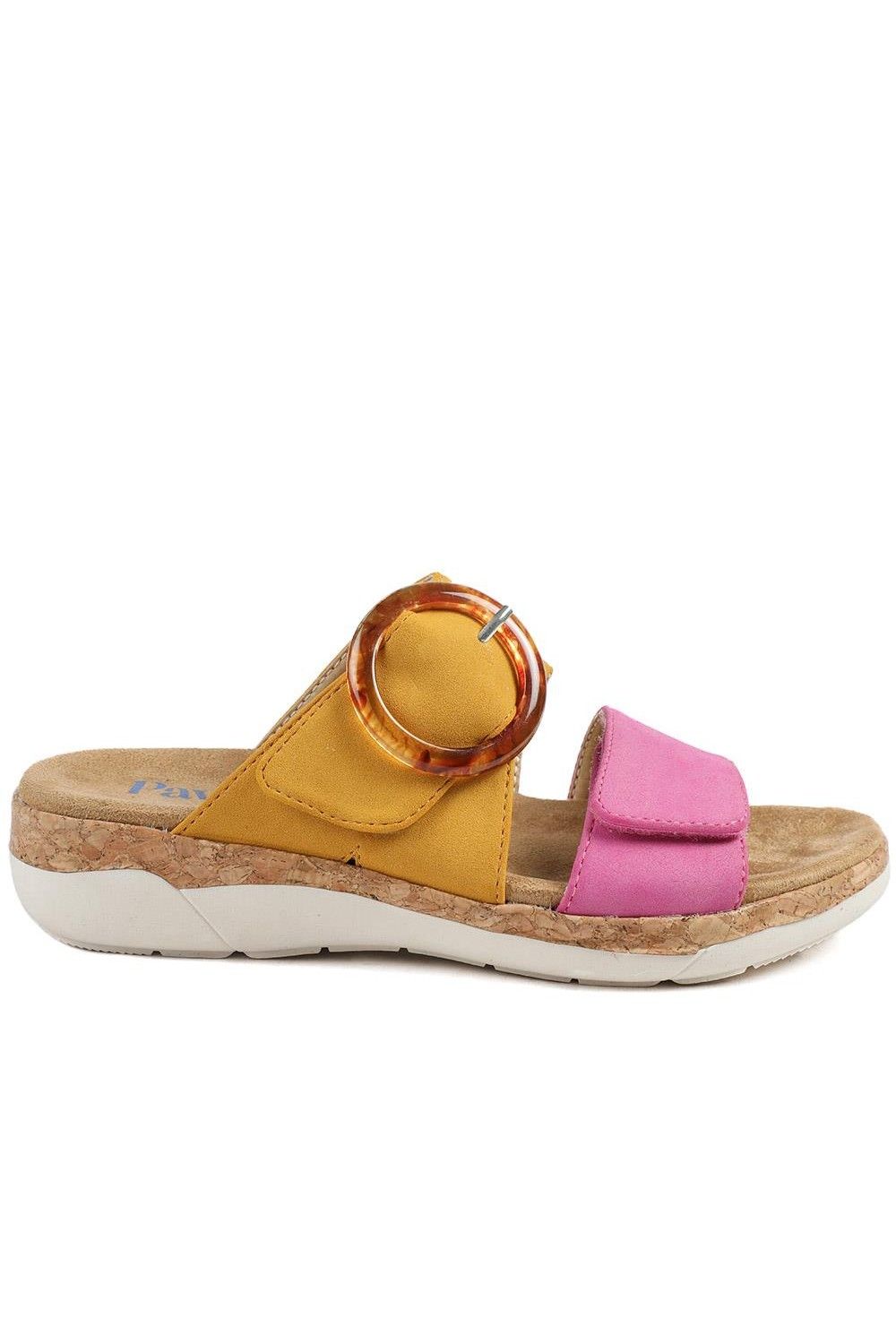Pavers Dual Adjustable Fasten Mule Sandals