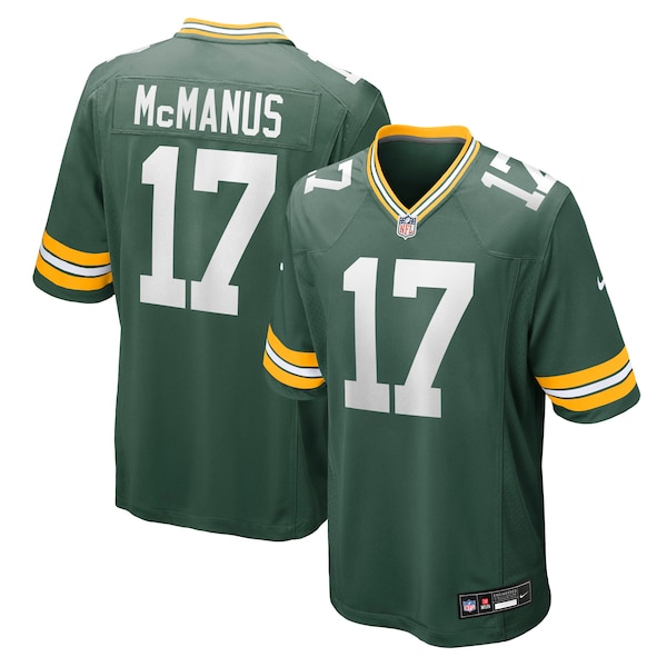 Brandon McManus Green Bay Packers Nike Team Game Jersey -  Green