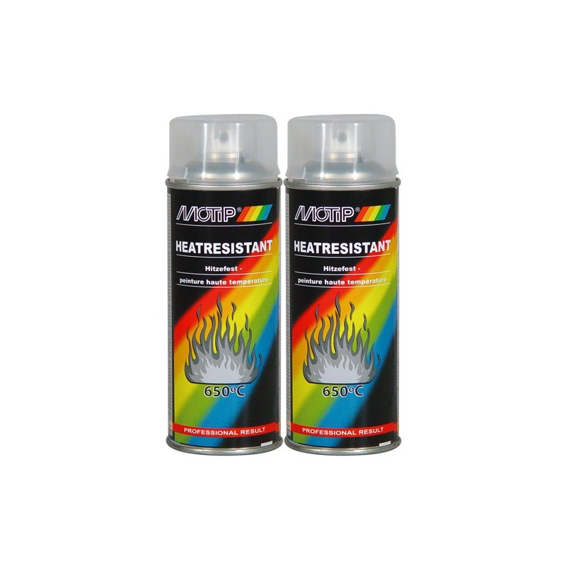 Vernis haute températur en spray 0,4 L MOTIP