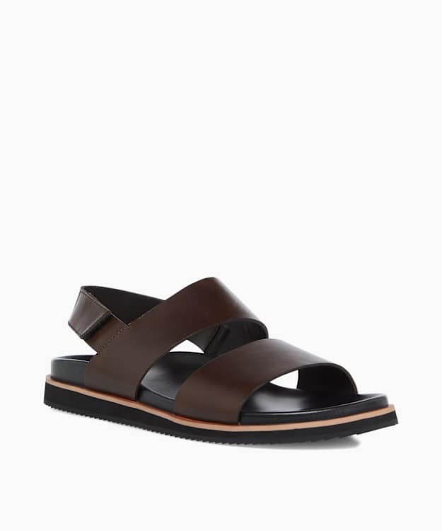 Idda Brown - Utilitarian Strap Sandals
