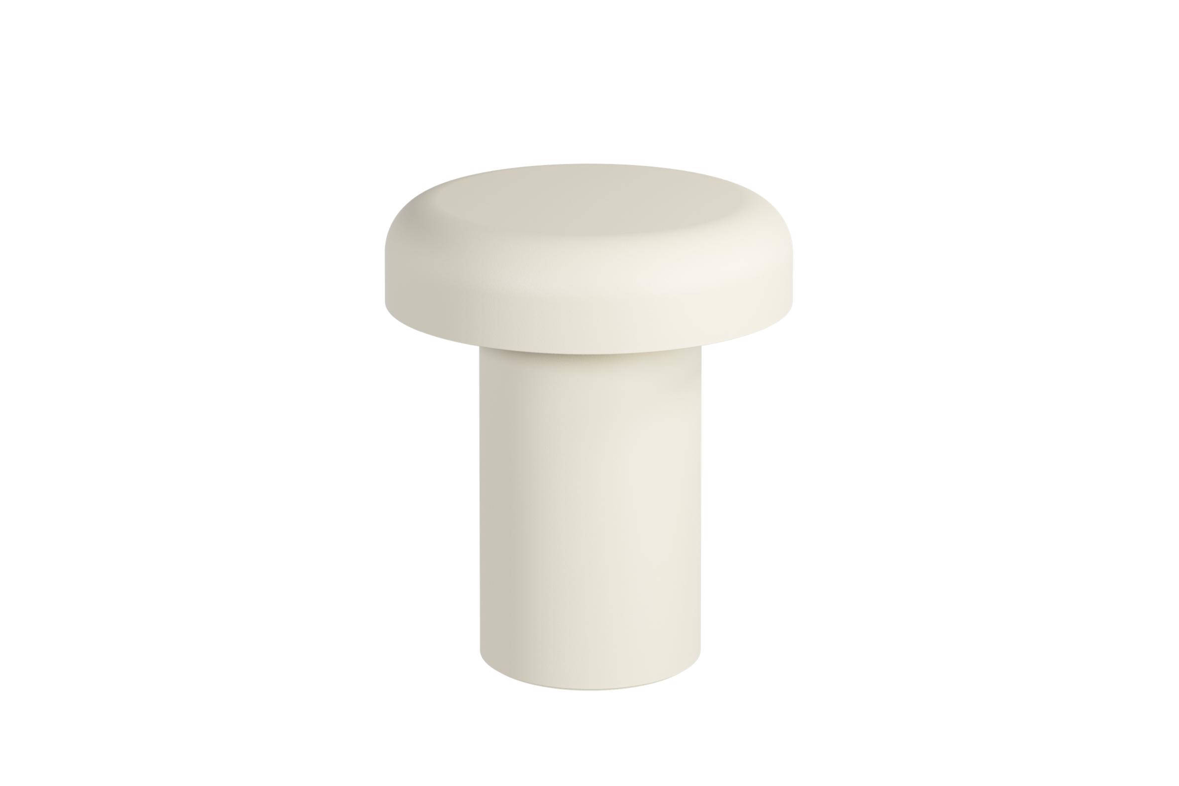 noo.ma Miko Outdoor bijzettafel - Piazza Beige, gegalvaniseerd staal, compact vierkant
