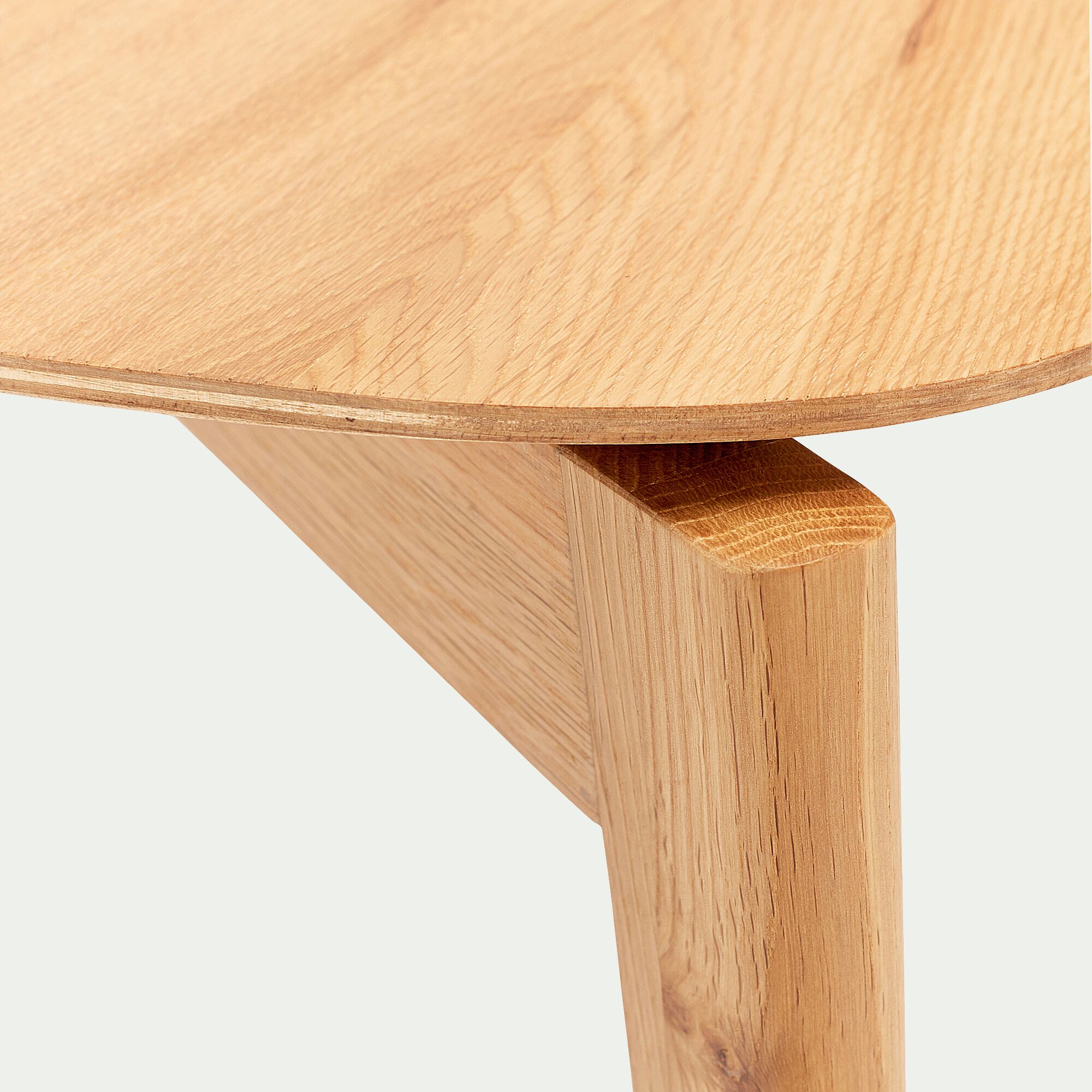 ILIES - Chaise en bois de chêne - bois clair
