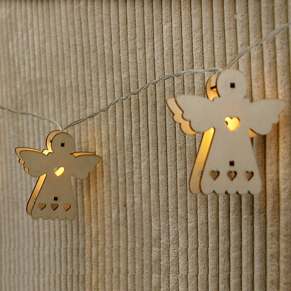 Guirlande lumineuse tradition anges - Chromex