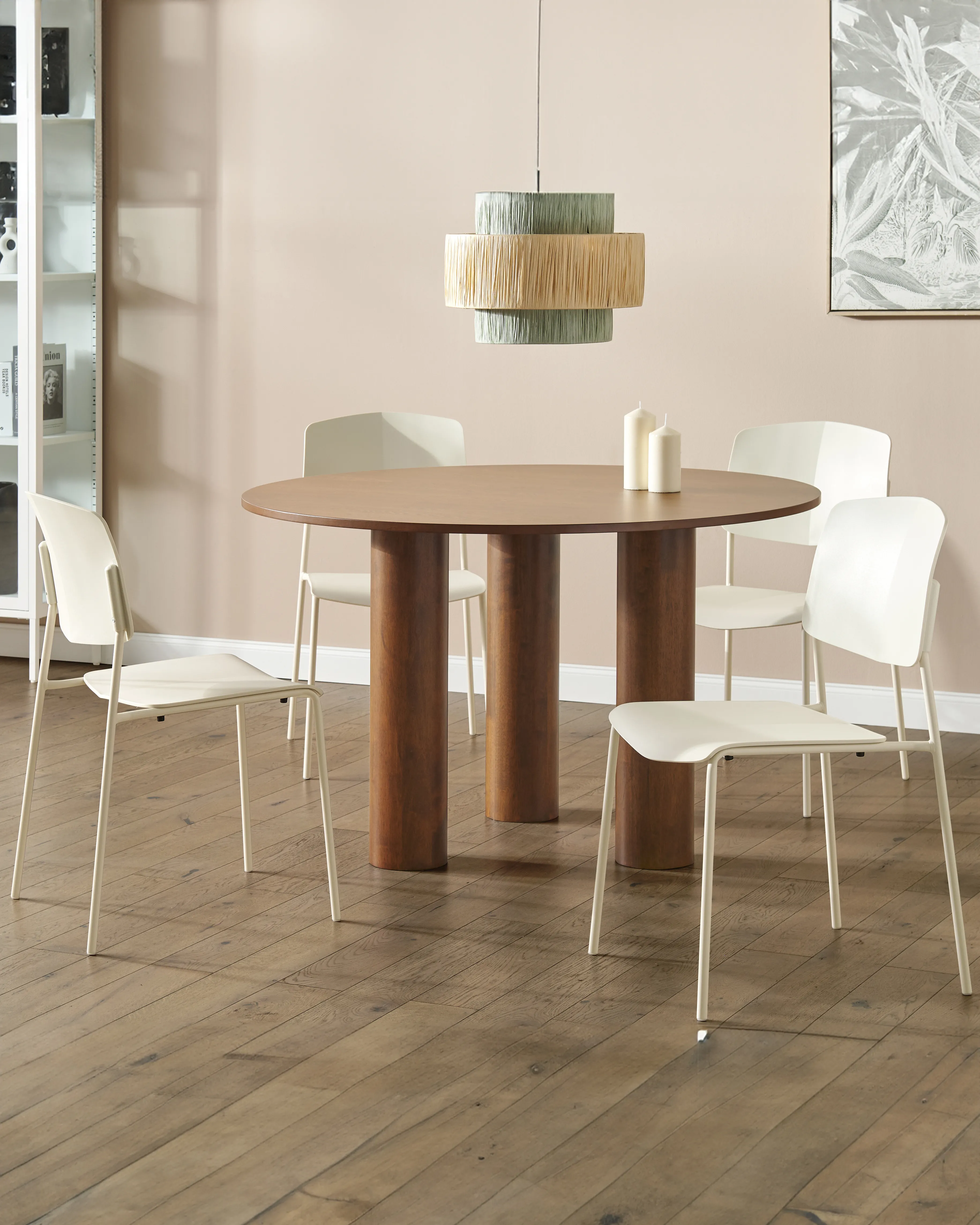 Set of 4 Dining Chairs ASTORIA Beige