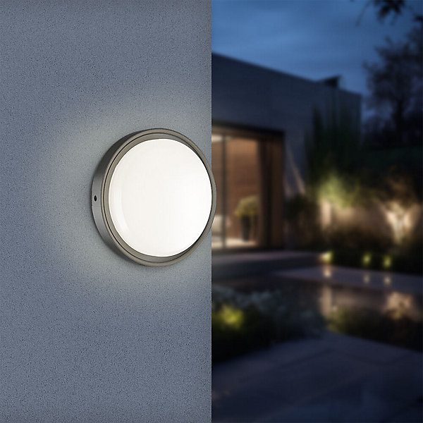 Applique extérieure LED 18W 3en1 IP65 Noir