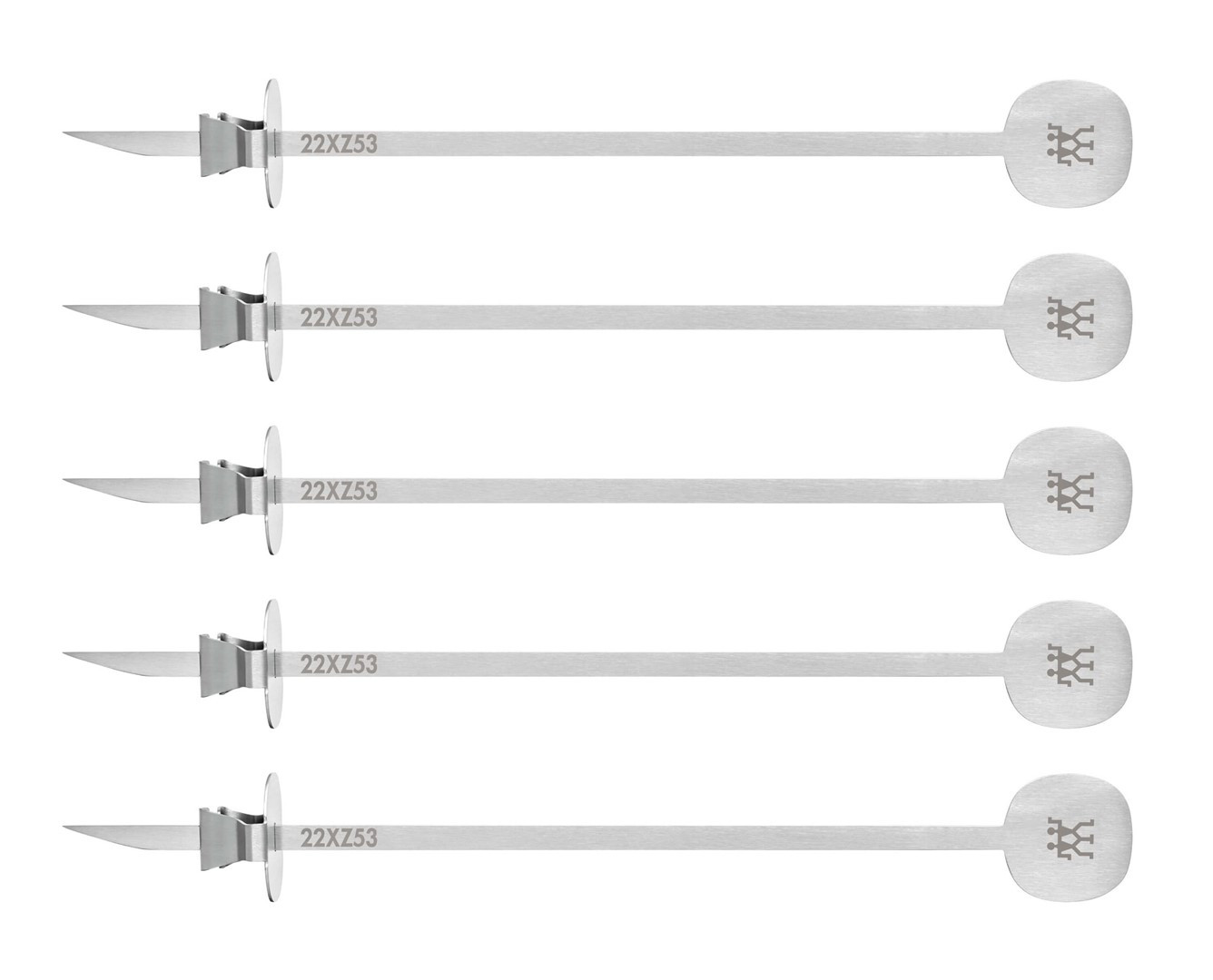 ZWILLING BBQ  Zestaw 5 szpikulców do szaszłyków