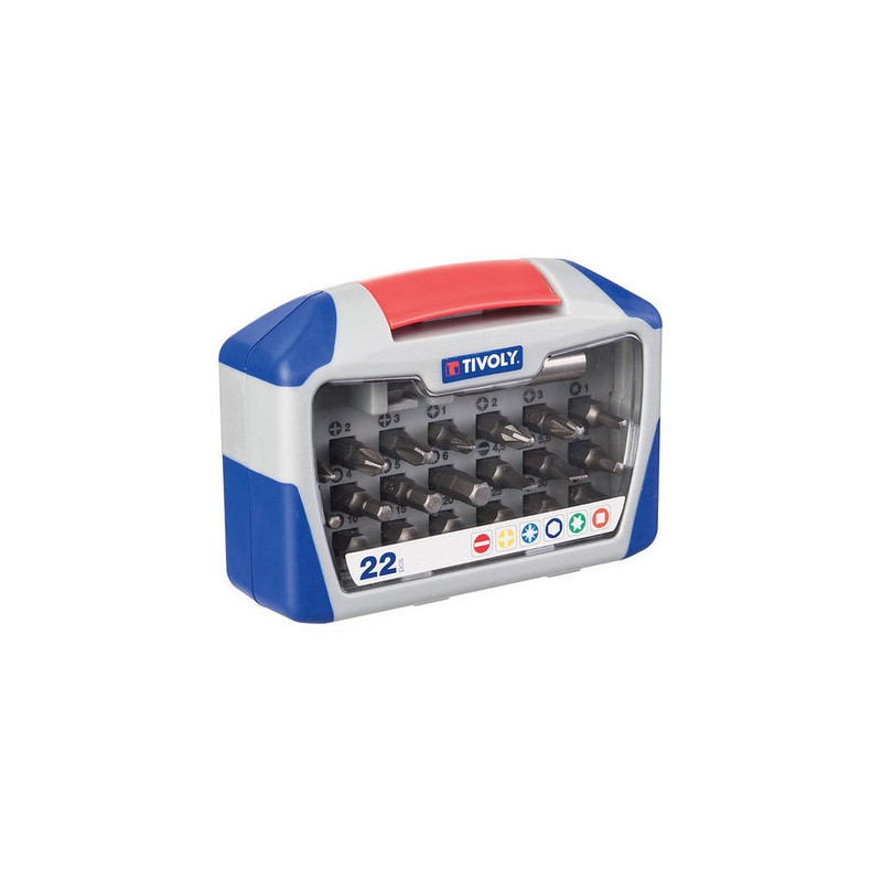 Coffret d'embouts de vissage 22 pièces