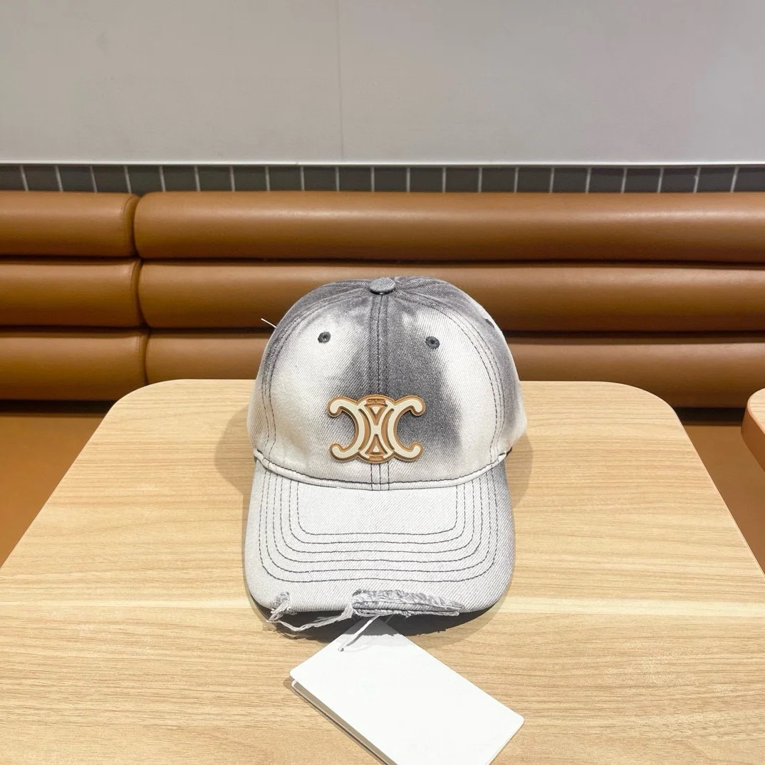 Ceiline Vintage Ripped Baseball Cap Sunhat