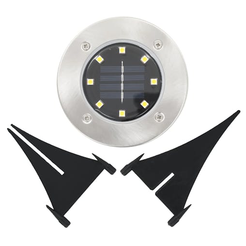 NNEVL Solar Ground Lights 8 pcs LED Lights RGB Colour