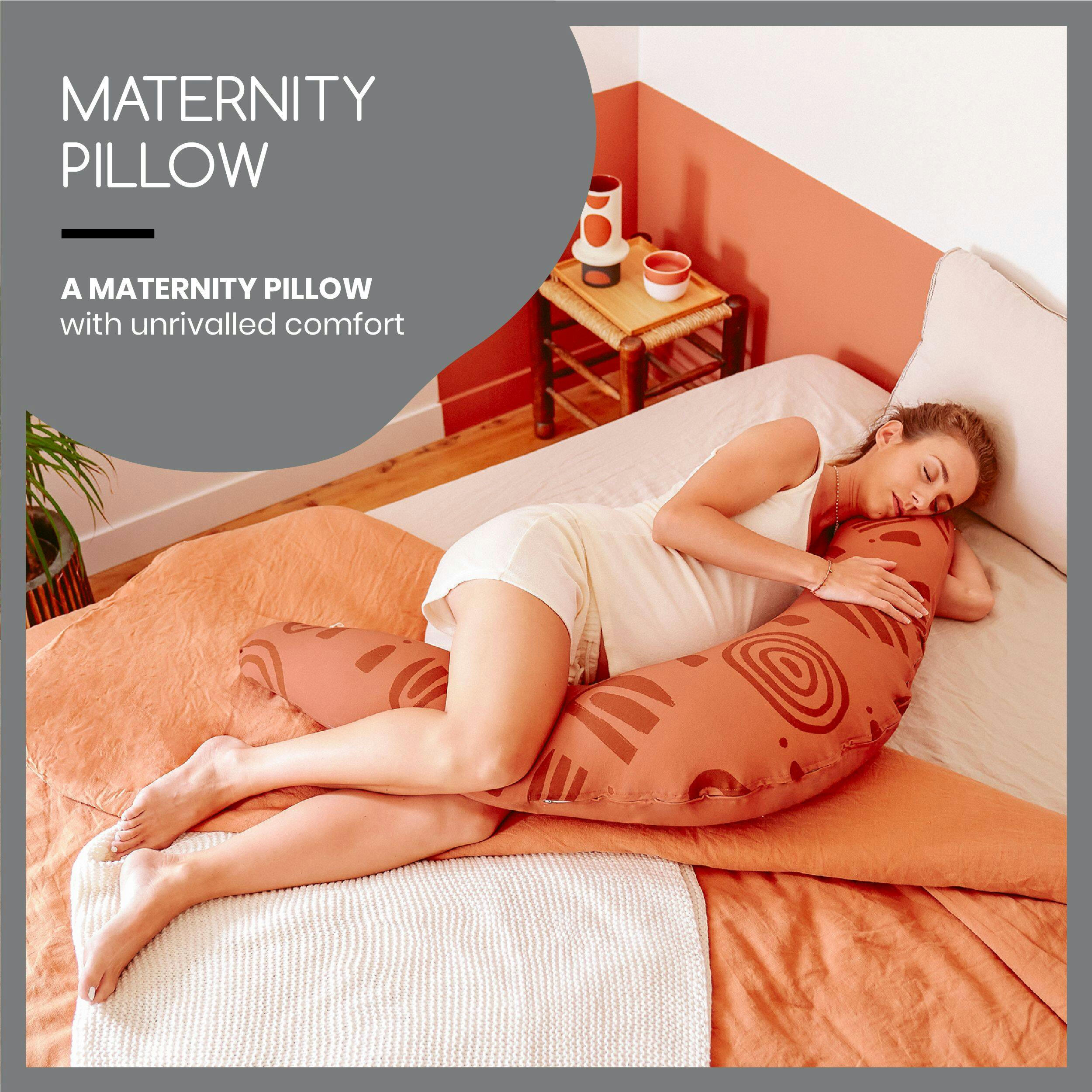 Babymoov B.Love U-Shaped Premium Maternity Pillow Cushion for Pregnancy & More, More Options Available