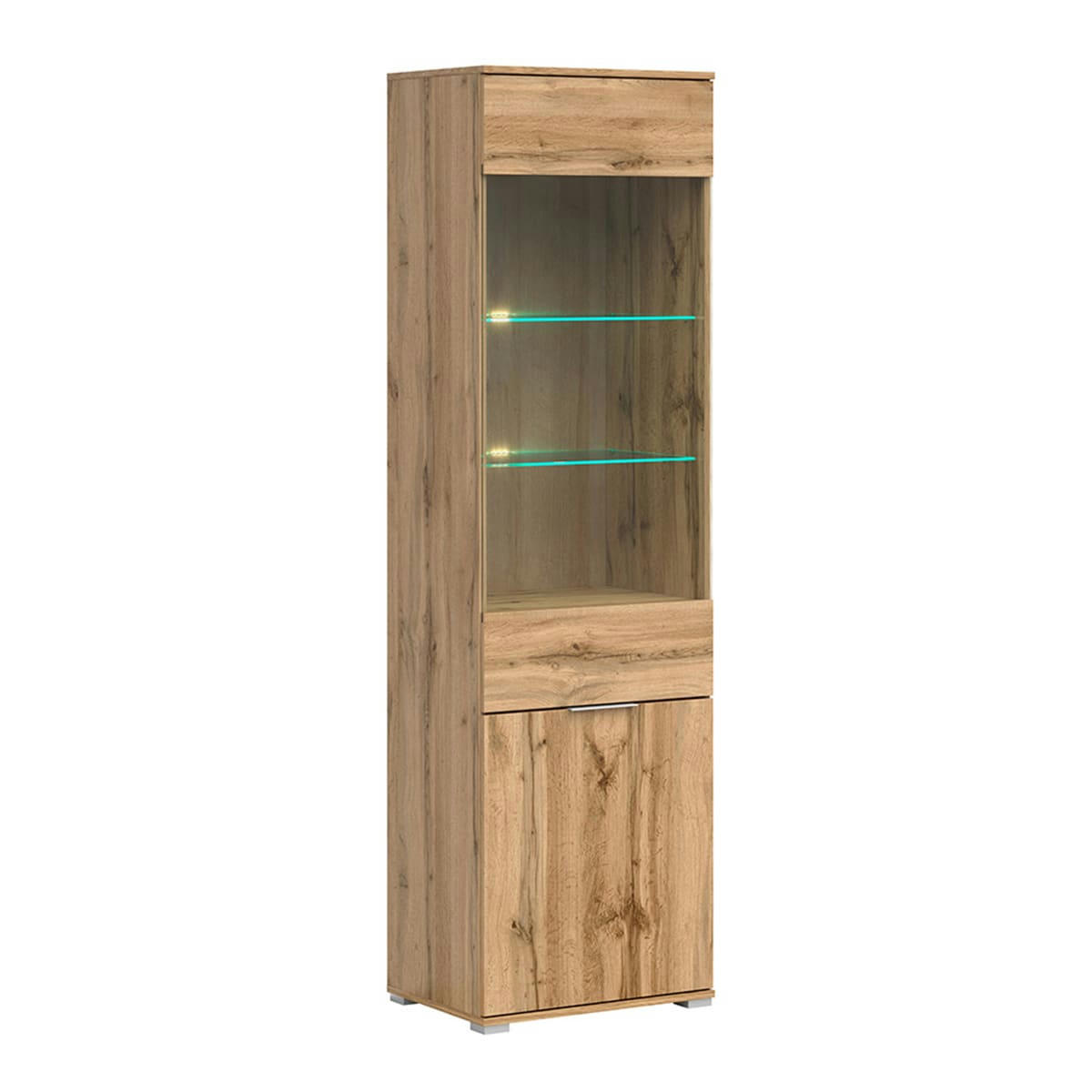 - Vitrine 2 portes naturel