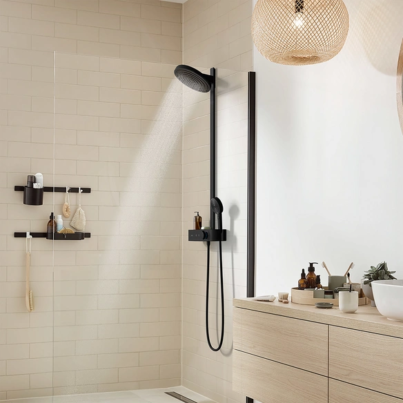 Showerpipe »Pulsify S«, Form: rund