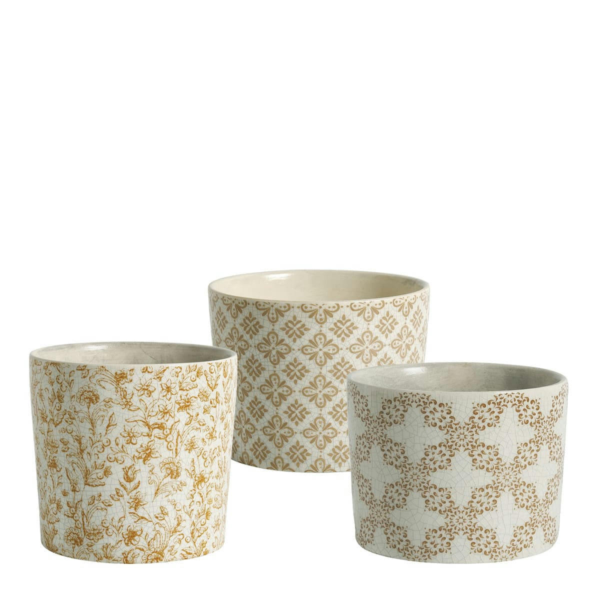 Escale à Sintra - Set de 3 cache-pots Jardins de Sintra