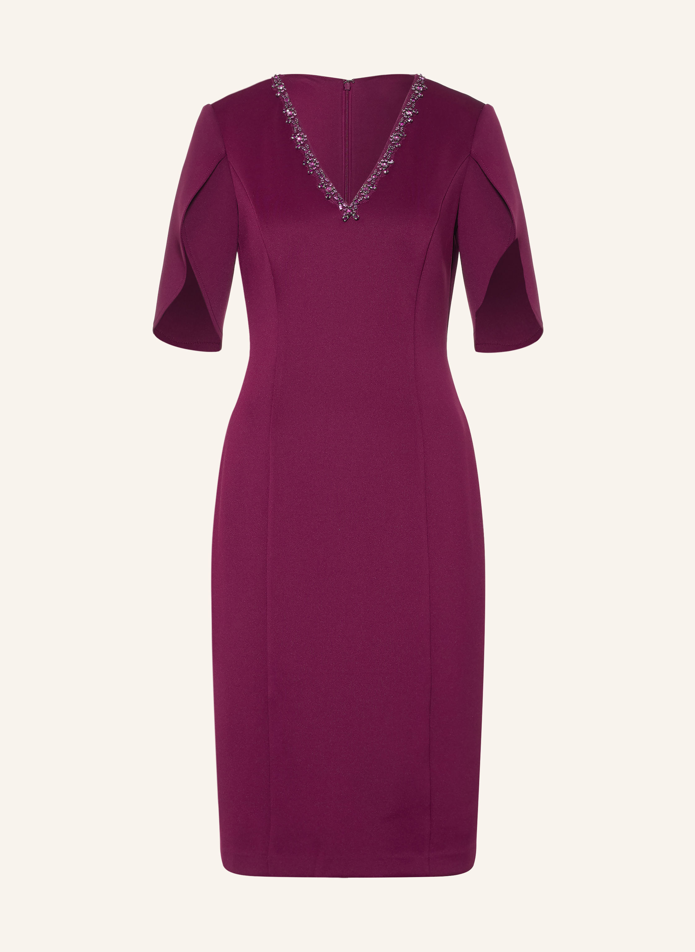 ADRIANNA PAPELL Cocktailkleid mit Schmucksteinen
