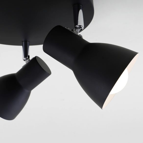 Spotrondell »CUP«, Ø: 21, Höhe: 14 cm, schwarz